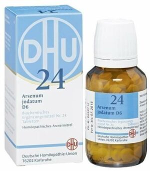 Biochemie DHU 24 Arsenum jodatum D6 80 Tabletten