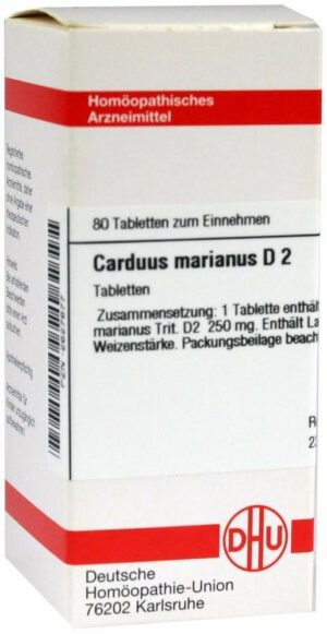 Carduus Marianus D2 80 Tabletten