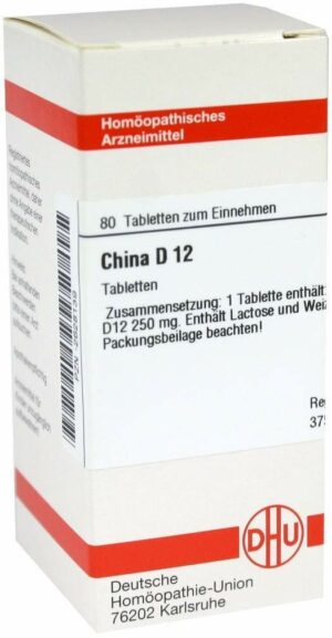 China D12 80 Tabletten