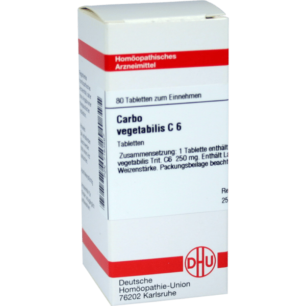 Carbo Vegetabilis C 6 Tabletten