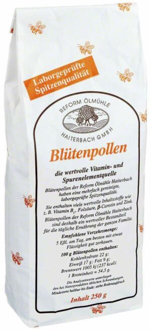 Reform Ölmühle Blütenpollen 250 G