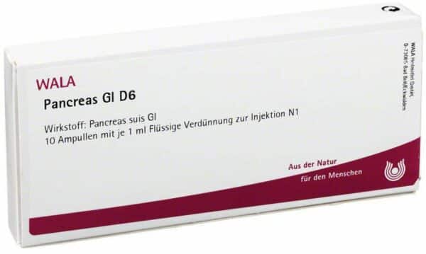 Wala Pancreas Gl D6 10 x 1 ml Ampullen