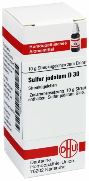 Dhu Sulfur Jodatum D30 Globuli