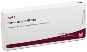 Wala Nervus opticus Gl D15 10 x 1 ml Ampullen