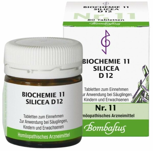 Biochemie Bombastus 11 Silicea D 12 80 Tabletten