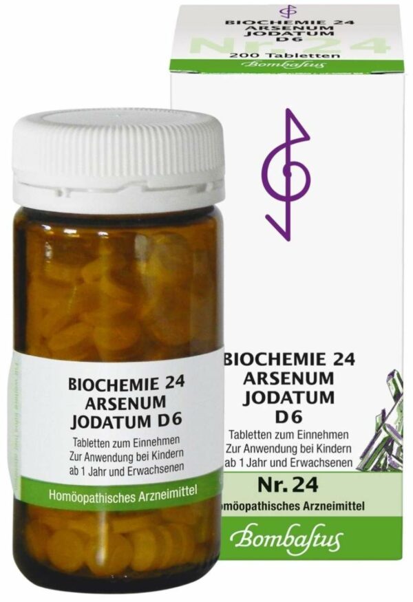 Biochemie Bombastus 24 Arsenum jodatum D 6 200 Tabletten