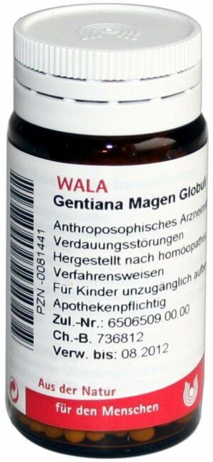 Wala Gentiana Magen 20 g Globuli velati