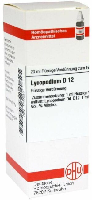 Lycopodium D12 Dilution 20 ml Dilution