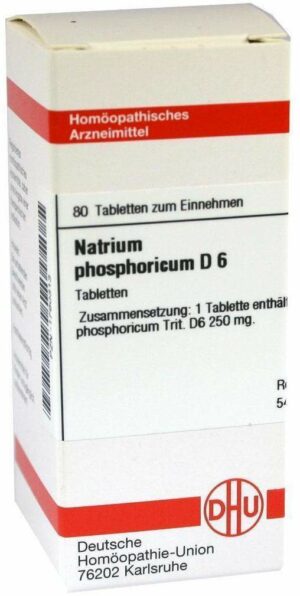 Natrium Phosphoricum D6 80 Tabletten