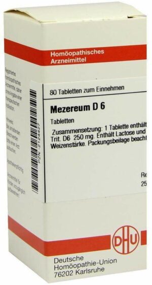 Mezereum D6 80 Tabletten