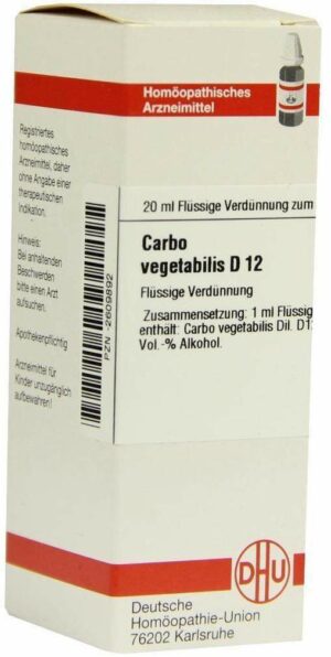 Carbo Vegetabilis D 12 Dilution