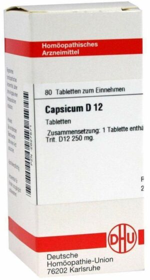 Capsicum D 12 Tabletten