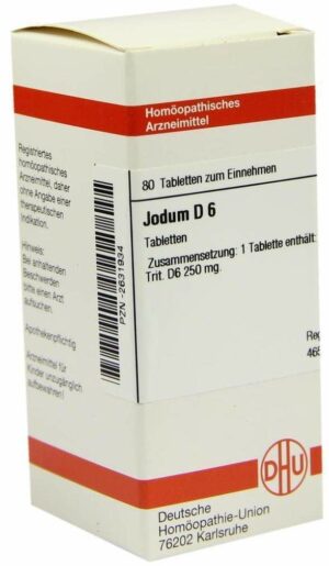 Jodum D 6 80 Tabletten