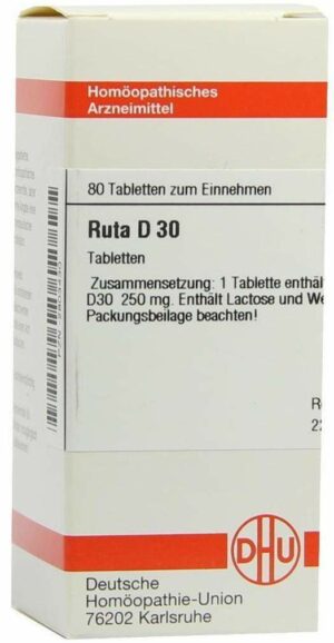 Ruta D 30 Tabletten