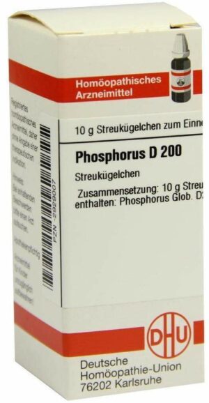 Phosphorus D 200 10 G Globuli