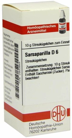 Sarsaparilla D 6 Globuli