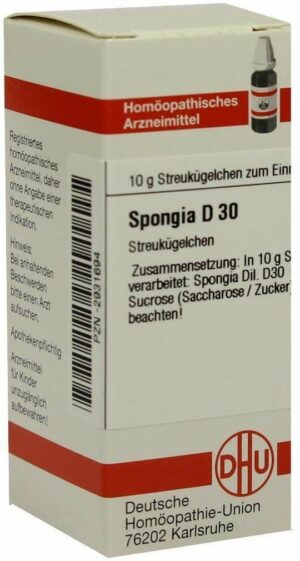 Spongia D 30 10 G Globuli