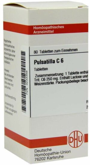 Pulsatilla C 6 Tabletten