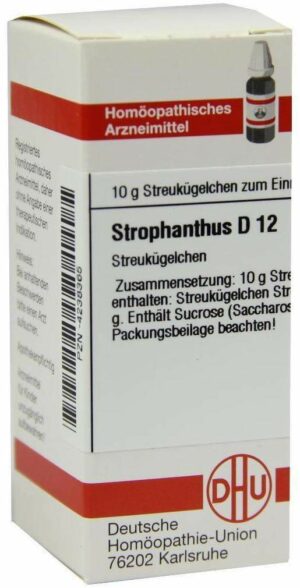 Strophanthus D 12 10 G Globuli