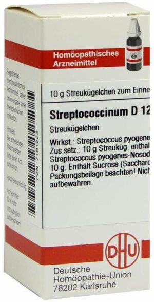 Streptococcinum D 12 10 G Globuli