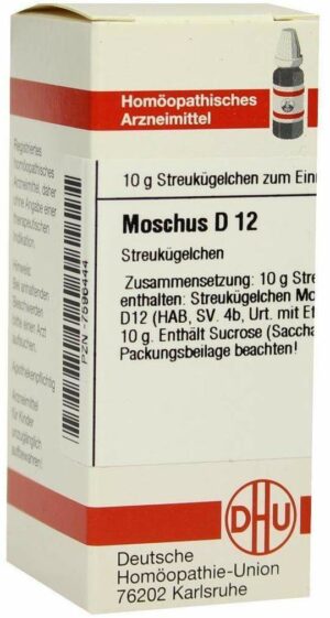 Moschus D 12 Globuli