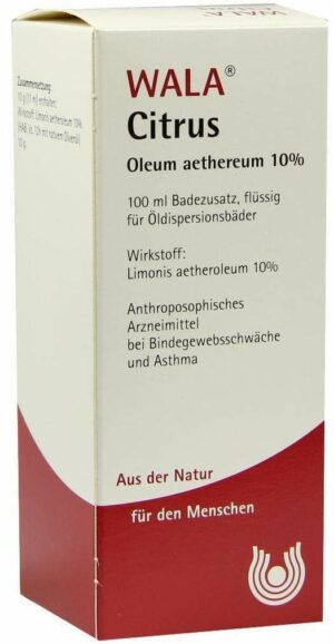 Wala Citrus Oleum Aetherium 10% 100 ml Öl