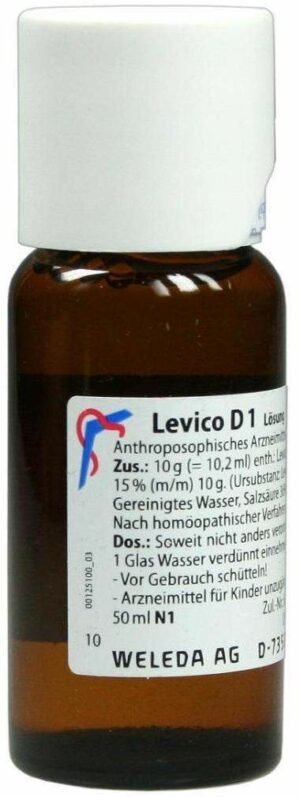 Weleda Levico D1 50 ml Dilution