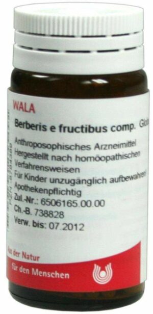 Wala Berberis e fructibus comp. 20 g Globuli