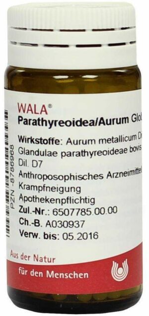 Wala Parathyreoidea Aurum 20 g Globuli