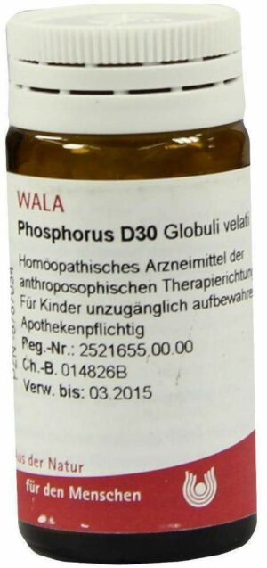 Wala Phosphorus D30 20 g Globuli