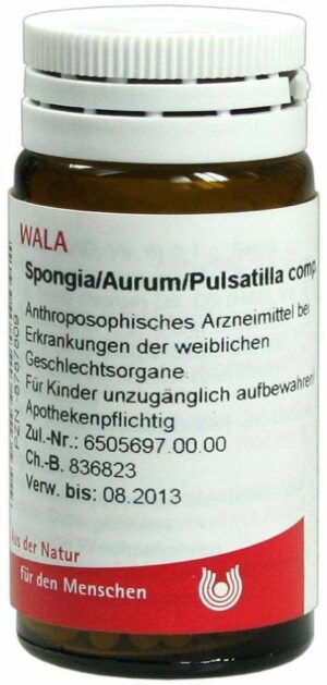 Wala Spongia Aurum Pulsatilla comp. 20 g Globuli