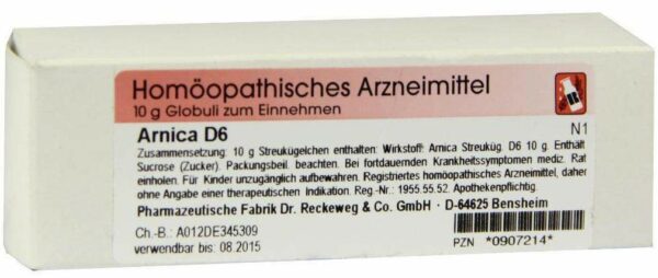 Arnica D6 10 G Globuli