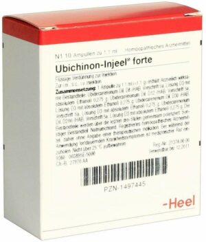 Ubichinon Injeele Forte 10 Ampullen