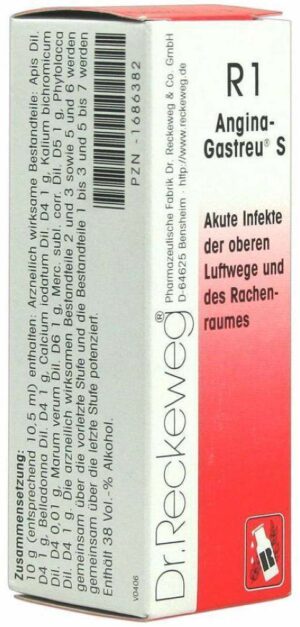 Angina Gastreu S R 1 22 ml Tropfen zum Einnehmen