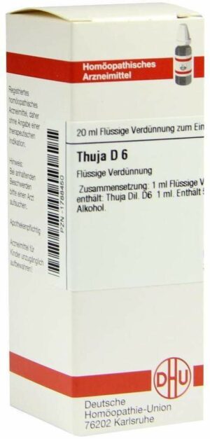 Thuja D6 20 ml Dilution