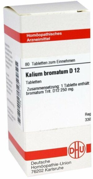 Kalium Bromatum D 12 Tabletten