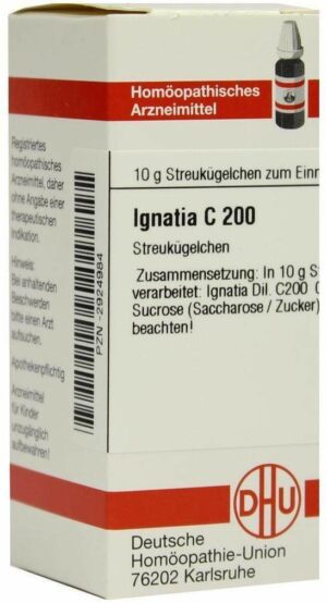 Ignatia C200 Globuli 10 G Globuli