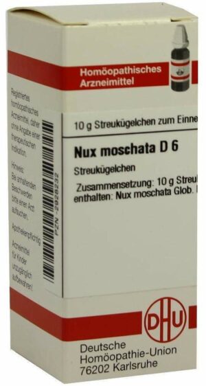 Nux Moschata D 6 Globuli