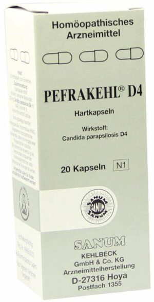 Pefrakehl 20 Kapseln D4