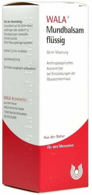 Wala Mundbalsam 50 ml Flüssigkeit