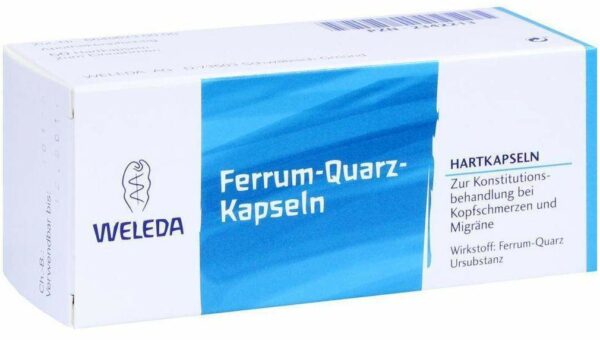 Weleda Ferrum Quarz 50 Hartkapseln