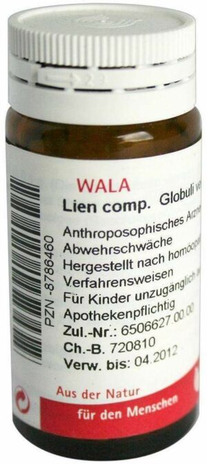 Wala Lien comp. Velati 20 g Globuli