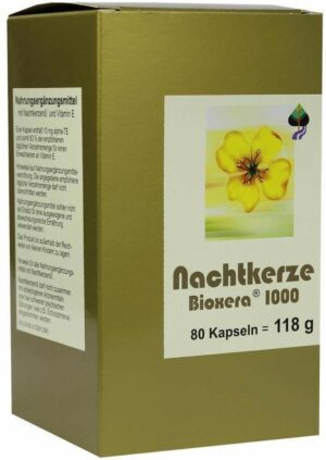 Nachtkerze Bioxera 1000 80 Kapseln