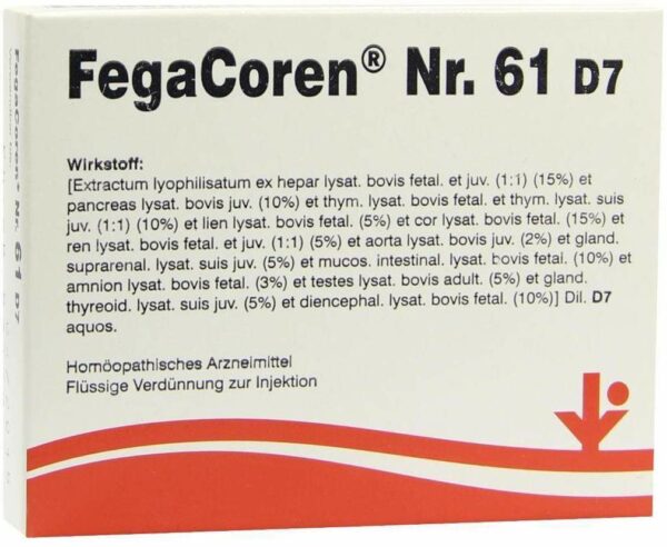 Fegacoren 61 D 7 Ampullen