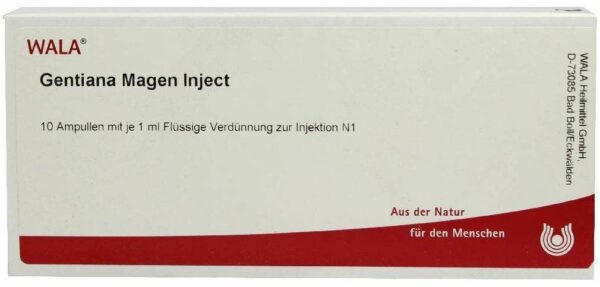 Wala Gentiana Magen Inject 10 x 1 ml Ampullen