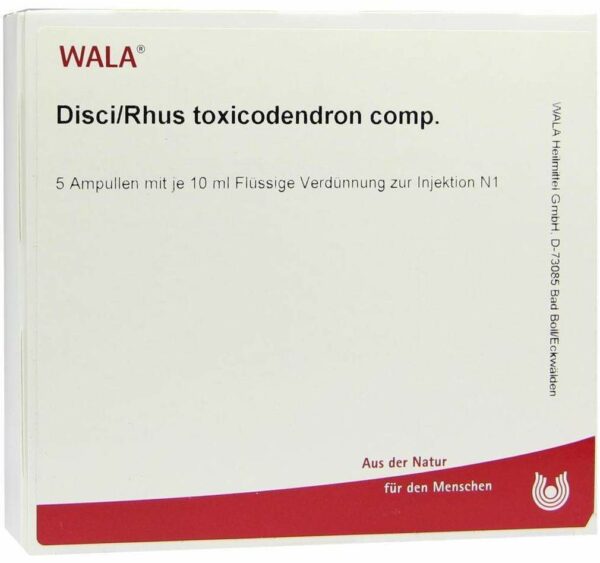 Wala Disci- Rhus tox. comp. 5 x 10 ml Ampullen