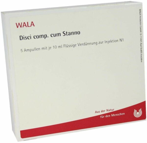 Wala Disci comp. cum Stanno 50 x 1 ml Ampullen