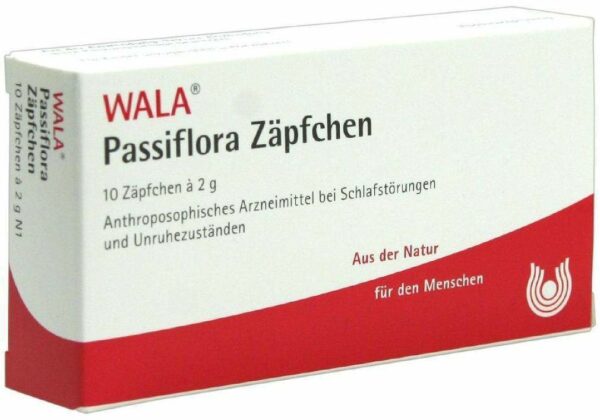 Wala Passiflora 10 x 2 g Zäpfchen