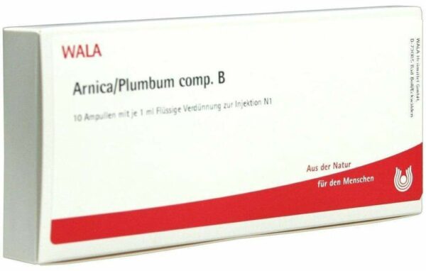 Wala Arnica-Plumbum comp. B 50 x 1 ml Ampullen