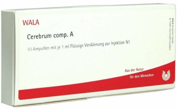 Wala Cerebrum comp. A 10 x 1 ml Ampullen